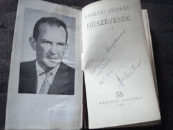 Dedikált Berkesi András Húszévesek