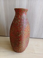 Ritka Tófej kerámia váza 31 cm