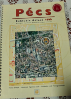 Pécs - Exkluzív Atlasz 1999 /Mo-on az első digitális légifotókat (úgyn.ortofotót) tartalmazó térkép
