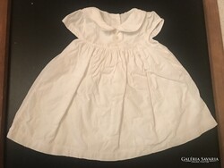 RUHA - LÁNY - HÍMZETT - PAMUT - hossz - 38 cm - váll - 18 cm - HIBÁTLAN