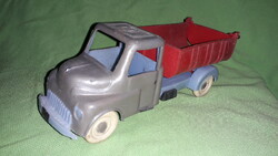 Régi cca.1960 CSEPEL trafikáru plasztikTEHERAUTÓ EXTRÉM RITKA DARAB 15 cm játékautó HIBÁTLAN GYÜJTŐI