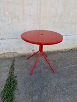 Retro vendéglátos asztalok retro vas asztal régi étteremi asztalok lemez kerti asztal