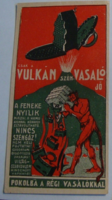 1920.- 1 db - számolócédula - Vuikán -vasaló