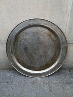 Antik, keleti  ázsiai tálca, 1 meter átmero!!