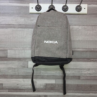 Nokia szürke többfakkos laptop hátizsák