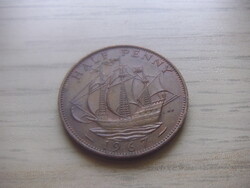 1/2  Penny  1967  Anglia   A képen látható állapotban