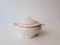 Zsolnay porcelán levesestál