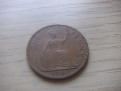 1  Penny  1967   Anglia   A képen látható állapotban