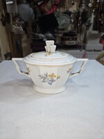 Régi német porcelán cukortartó