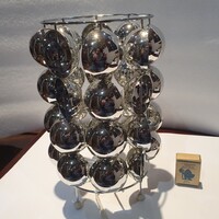 Ritka kare design sputnik buborék állítható lámpa space age szocreál