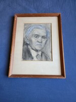 Csók István - Önarckép