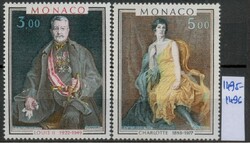 Monaco 1981 – Hercegi portrék (II. Lajos és Charlotte) - László Fülöp festményeivel