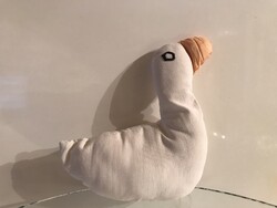 LIBA - VÁSZON - RÉGI - 12 x 12 x 4 cm - HIBÁTLAN