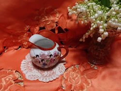 Kutani  japán porcelán  tejszínes  kiöntő