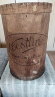 Koestlin ritka csokoládés doboz fából