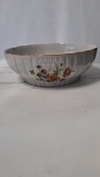 Zsolnay porcelán pipacsos tál
