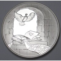 Magyarország,10000 forint 2017 PP - Reformáció UNC ezüst 31.46g925