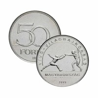 2019 VÍVÓ VB 50 FORINT ROLNIBÓL KAPSZULÁBAN