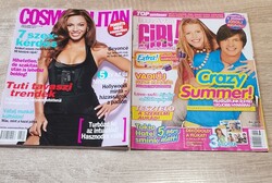 2006-os Retro Magazin Csomag: Beyoncé Cosmopolitan + Girl (Csacska angyal & Hooligans poszterrel!)