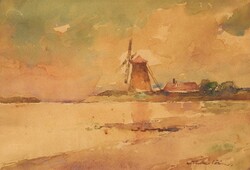 (K)  Cs. Farkas Lőrinc (1898 - 1966) : Szélmalom