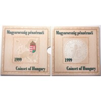 Magyarország,Forgalmi sor 1999 BU - 75 éves a Magyar Nemzeti Bank - Változó oxidfoltok