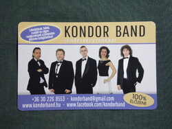 Kártyanaptár,Kondor Band zenekar, 2018  (5)