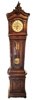 HUGE 2 heavy, rare style Viennese Baroque standing clock.