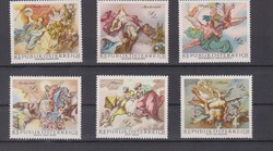 Ausztria 1968 ** bélyegsorozat - Barokk Freskók
