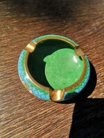 Vintage kínai cloisonné (rekeszzománc) hamutartó