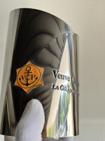 CHAMPAGNE CLUB - Veuve Clicquot „La Grande Dame” Polírozott Acél Pezsgőhűtő
