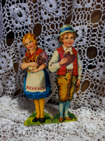 2 db. századelős " vásári szerelem válogatás" "kivágós képek" Scrap (vagy Scraps)   38.