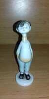 Hollóházi Peti, Káldor Aurél által tervezett pocakos porcelán kisfiú (po-2)
