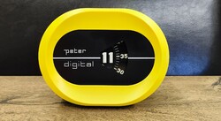 Peter Digital mechanikus ébresztőóra. Különlegesen ritka és keresett. Most kiváló állapotban!