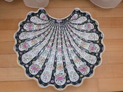 Herendi porcelán mosdótál Siang Noire dekorral