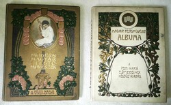 2 db. régi festőművészeti / festmény album
