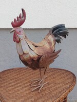 Nagy méretű Fém kakas figura ALKUDHATÓ
