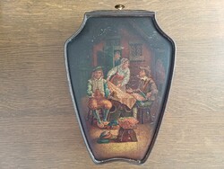 Gyűjtői antik Huntley & Palmers fémdoboz az 1900-as évek elejéről