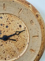 Vintage ceramic wall clock - 22 cm