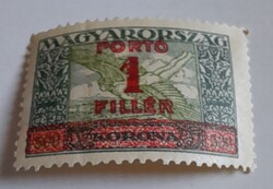 1927 Ikarusz-portó 1 fillér/500 K
