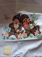 Moncsicsis ( monchhichi) fehér terítő