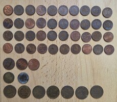 52db Pfennig 1 2 5 10 pénz érmék