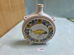 T3344 Hollóházi halas kulacs 15 cm