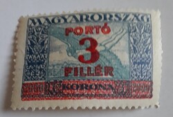 1927 Ikarusz-portó 3 fillér/2000 K