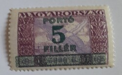 1927 Ikarusz-portó 5 fillér/5000 K