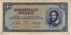 Egymillió 1000000 pengő 1945 2.
