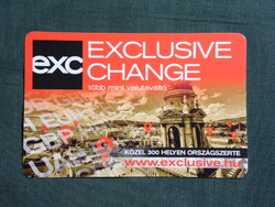 Kártyanaptár,Exclusive Change valutaváltó, 2019  (5)