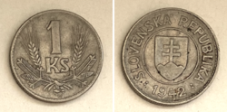 Szlovákia 1 korona 1942