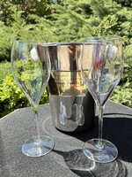 CHAMPAGNE CLUB - Laurent-Perrier Champagne Ajándékszett – Pezsgőhűtő Vederrel és Kristálypoharakkal