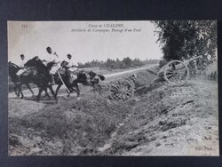 I.vh. Camp de Châlons katonai tábor  francia tüzérség, gyalogság, Saint-Cyr, sátrak, hadgyakorlatok