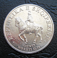 Albánia - 50 Lek - 2000 - Lovagló férfi